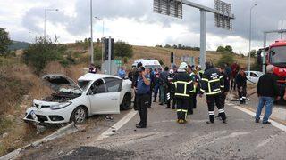Bolu'da kamyonla otomobil çarpıştı: 1 ölü, 3 yaralı