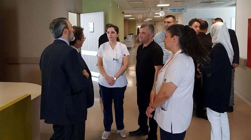 Şehir Hastaneleri Koordinasyon Daire Başkanı Sayit &Ccedil;elebi Kayseri Şehir Hastanesi&rsquo;nde İncelemede Bulundu