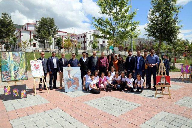 ‘lice Sanatla Buluşuyor’ Projesi İlk Meyvelerini Vermeye Başladı