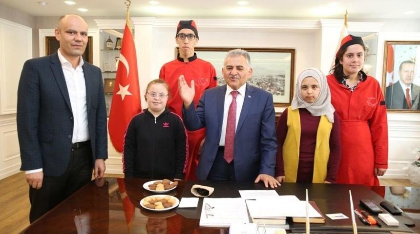 İstiklal &Ouml;zel Mesleki Eğitim Merkezi &Ouml;ğrencileri Melikgazi&rsquo;de