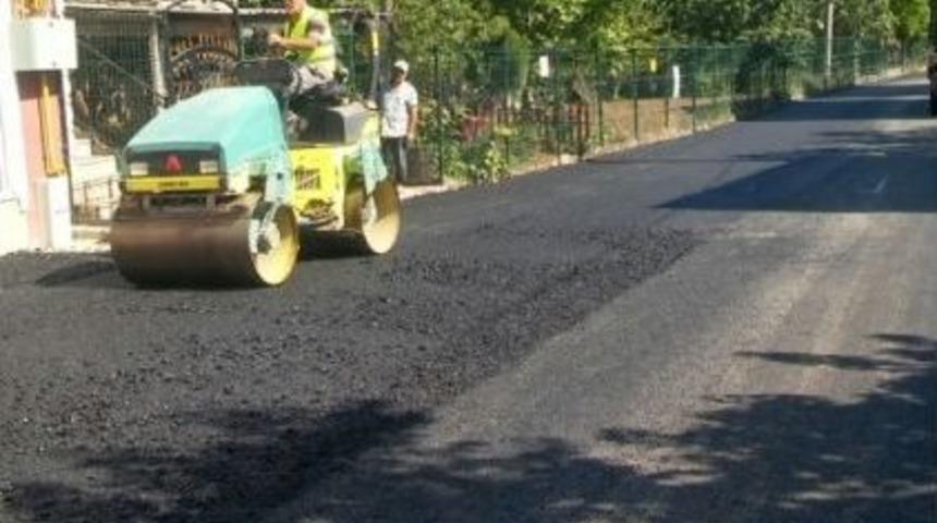 Muallimk&ouml;y&rsquo;de Yollar Yenileniyor