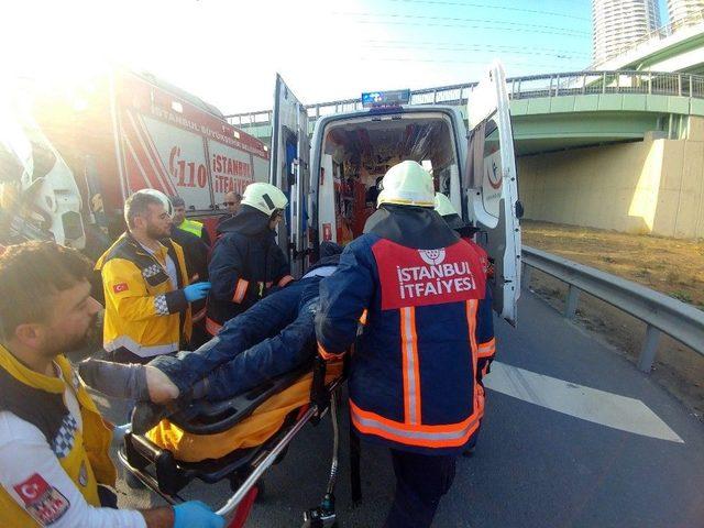 Basın Ekspres Yolunda Feci Kaza 3