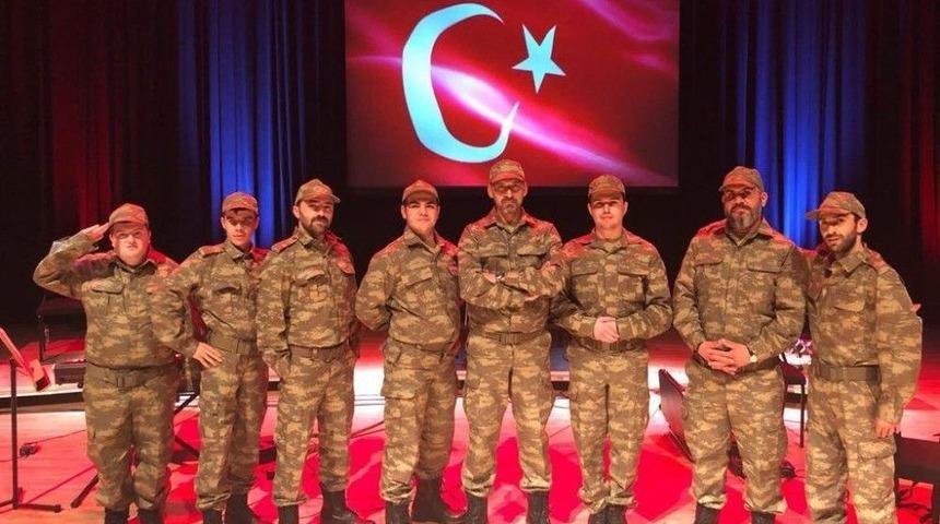Cumhurbaşkanı Erdoğan&rsquo;ın "afrin İ&ccedil;in Marş" &Ccedil;ağrısına Engelli Gen&ccedil;ler Ses Verdi