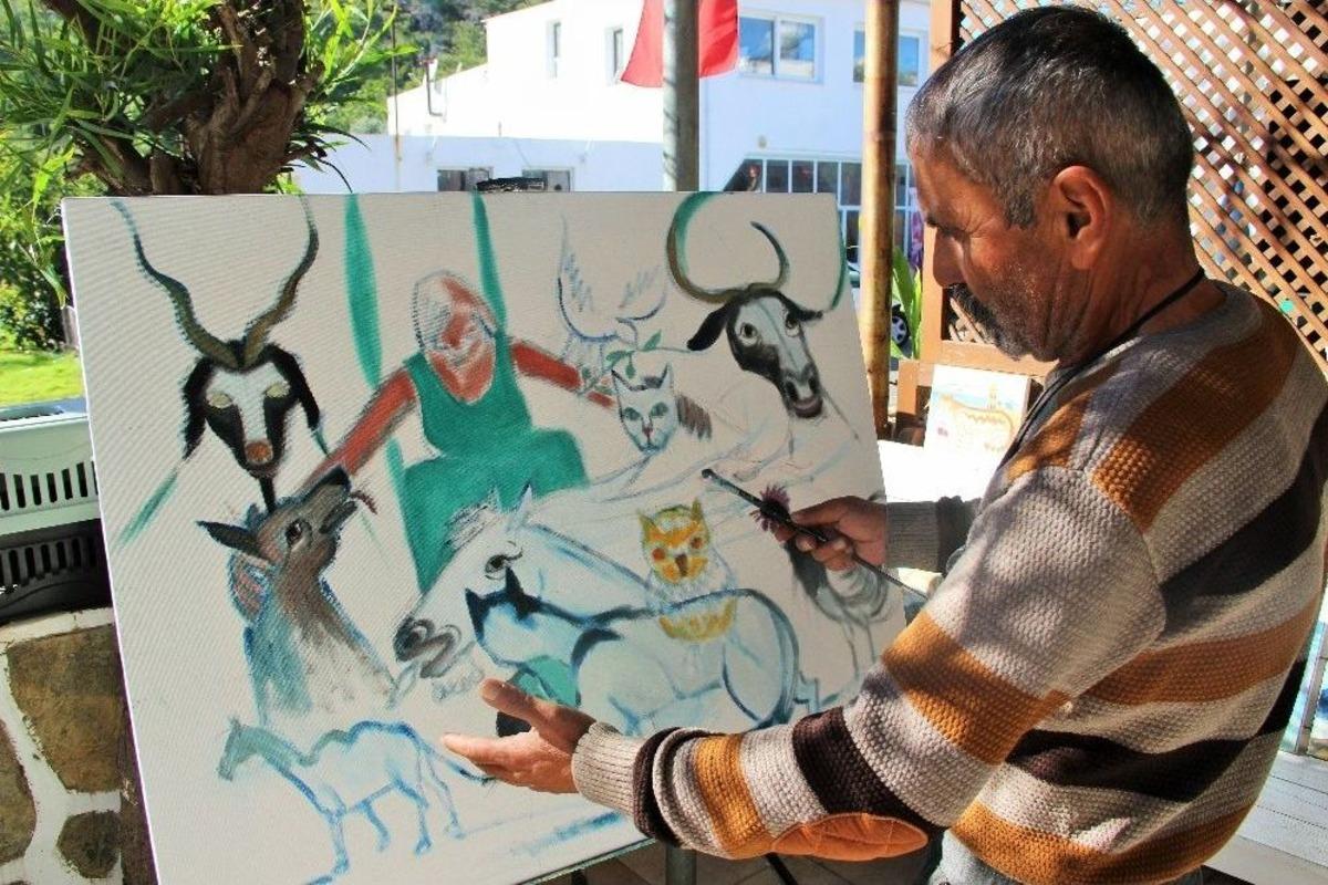 &Ccedil;izdiği Resim 3 Bin 500 Kişinin Hayatını Değiştirdi