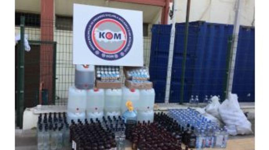 Mersin&rsquo;de Sahte İ&ccedil;ki Operasyonu