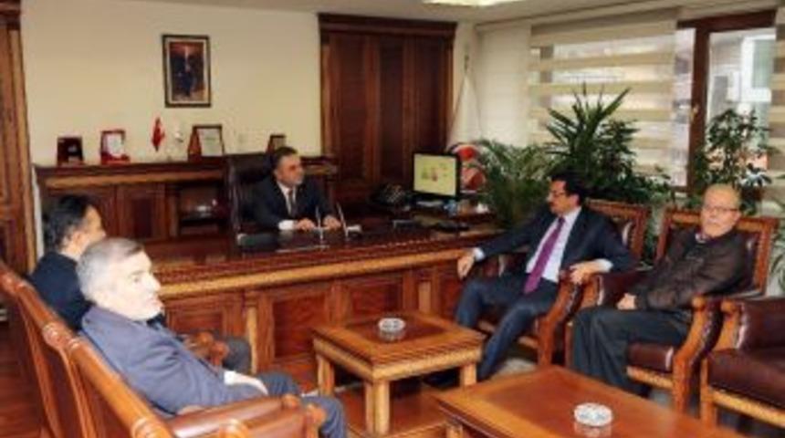 Mustafa Ak&rsquo;tan Murat Ercan&rsquo;a Hayırlı Olsun Ziyareti