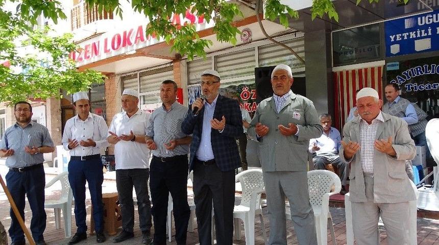 Hisarcık&rsquo;ta Ramazan Umrecileri Dualarla Uğurlandı