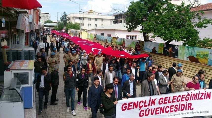 Sason&rsquo;da Gen&ccedil;lik Y&uuml;r&uuml;y&uuml;ş&uuml; D&uuml;zenlendi