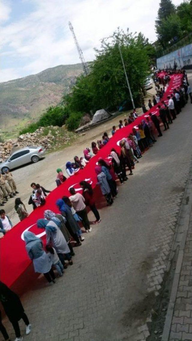 Sason’da Gençlik Yürüyüşü Düzenlendi