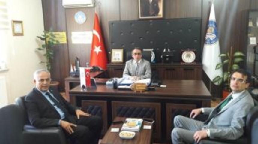 Başkan Yaman İl Müdürü Şen İle Bir Araya Geldi