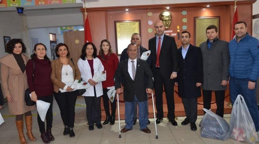 Aydın Gen&ccedil;lik Hizmetleri Ve Spor İl M&uuml;d&uuml;rl&uuml;ğ&uuml;&rsquo;nden &Ouml;ğretmenlere Anlamlı Ziyaret