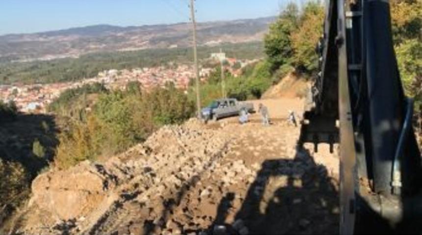 Kestane Dağı Yolu&rsquo;na Kilit Taşı