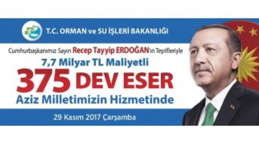 Cumhurbaşkanı Recep Tayyip Erdoğan&rsquo;ın Hizmete Alacağı Eserlerden K&uuml;tahya Da Payını Alacak