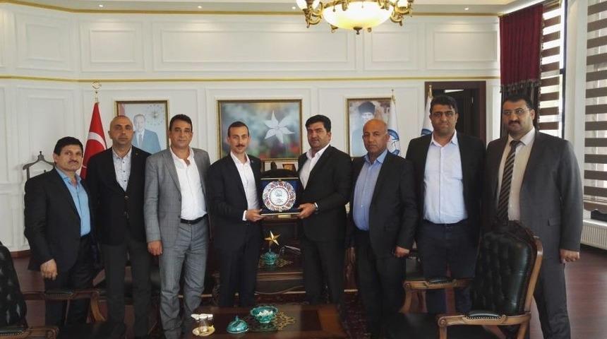 Başkan Erbenzer&rsquo;den Atıf &Ccedil;i&ccedil;ekli&rsquo;ye Ziyaret