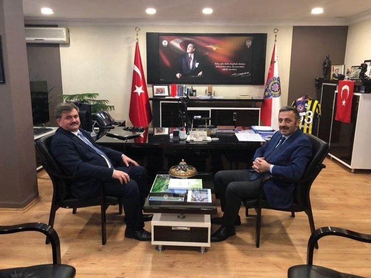Vali Çınar, Milletvekili Çaturoğlu İle Emniyet Müdürünü Ziyaret Etti