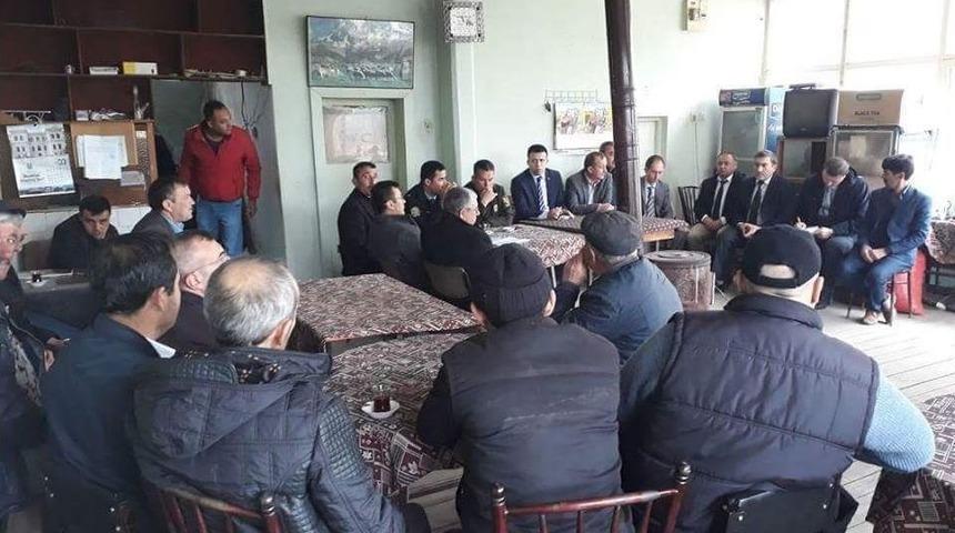 Kaymakam Yurdag&uuml;l, Bir G&uuml;nde 4 Ayrı Toplantı Yaptı