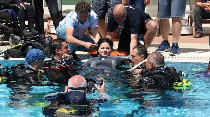 Engelliler Su Altı D&uuml;nyasının G&uuml;zelliklerini Keşfedecek