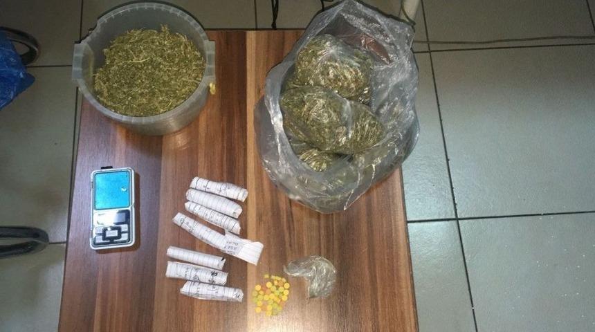 Bekar Evine Uyuşturucu Operasyonu