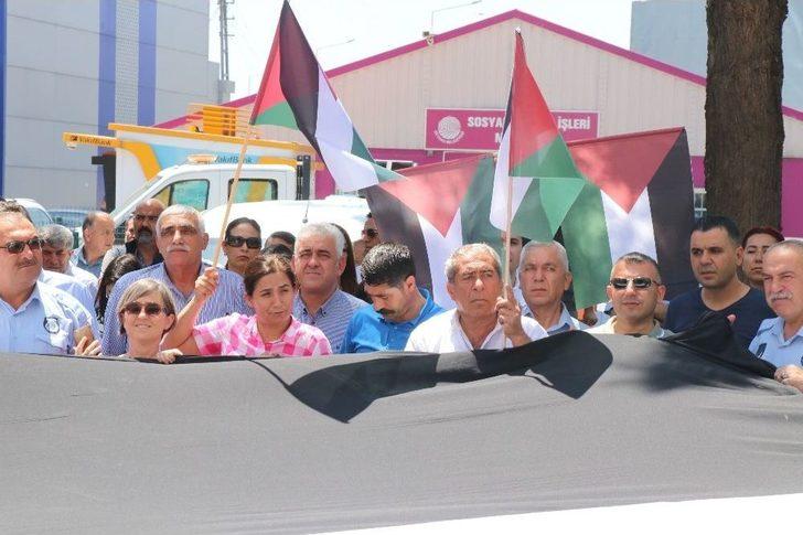 Seyhan Belediyesi Çalışanları İsrail Ve Abd’yi Protesto Etti G2