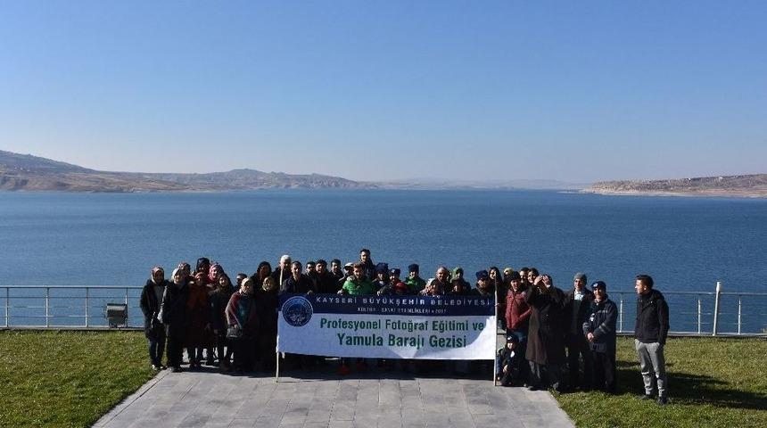 B&uuml;y&uuml;kşehirin Fotoğraf&ccedil;ıları Yamula Barajı&rsquo;nda