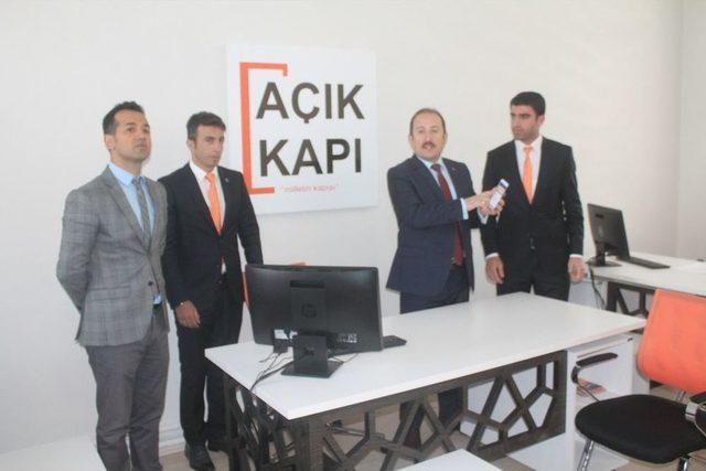 Açık Kapı Projesi Bayburt’ta Hizmete Girdi