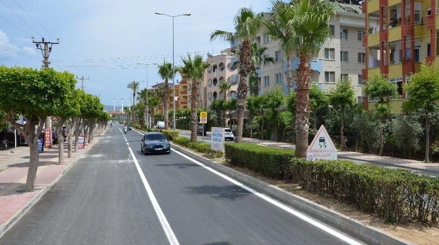Alanya İstiklal Caddesi Yenilendi
