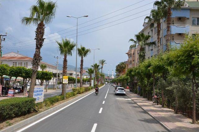 Alanya İstiklal Caddesi Yenilendi