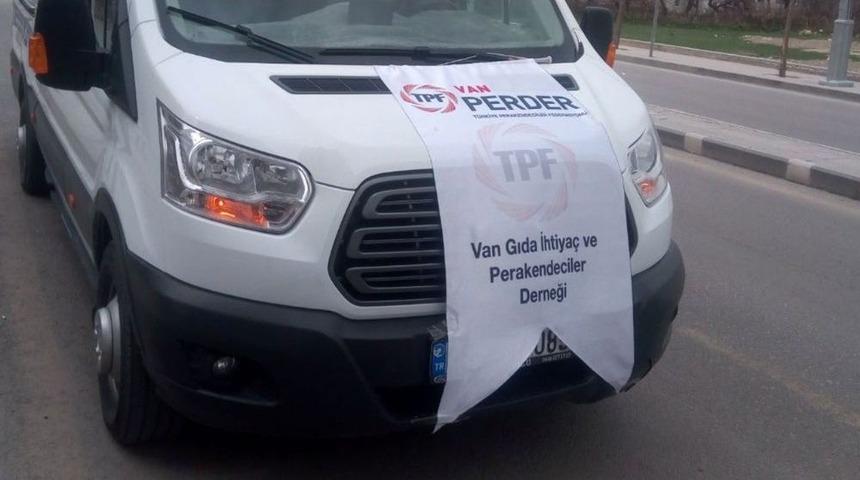 Van&rsquo;da &lsquo;yereli Tercih Et Şehrin Kazansın&rsquo; Konvoyu