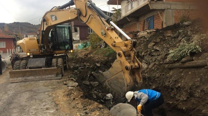 Aski&rsquo;den Eğrikavak&rsquo;taki Yağmur Suyu Sorununa Neşter