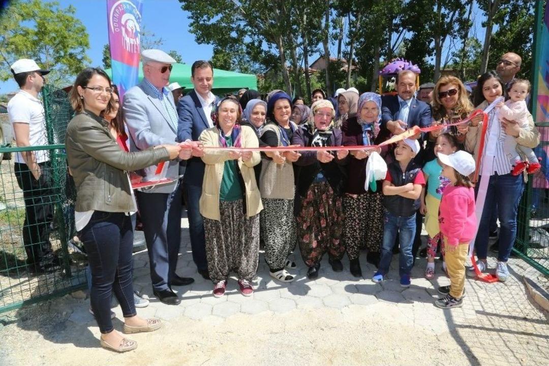 Odunpazarı Belediyesi&rsquo;nden Ak&ccedil;akaya&rsquo;ya Yeni Park