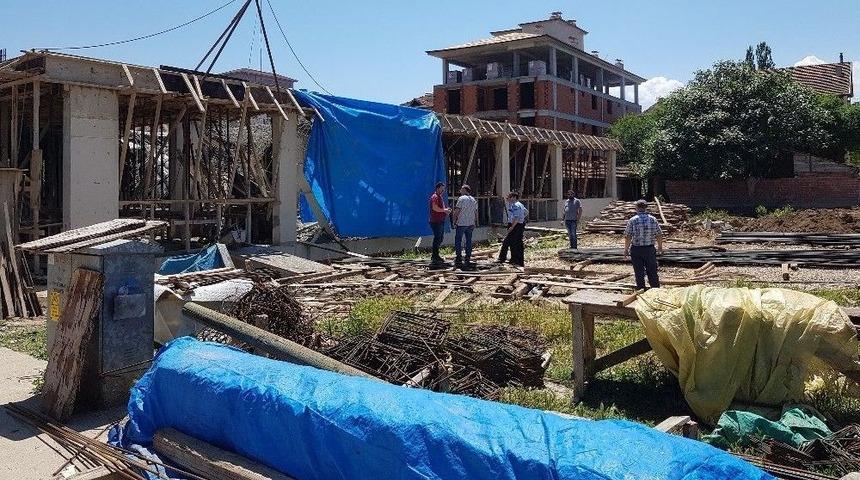 Tokat&rsquo;ta İnşaat &Ccedil;&ouml;kt&uuml;: 2 Yaralı