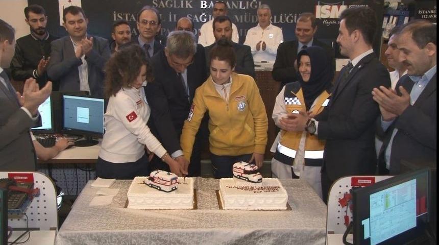 İstanul İl Sağlık M&uuml;d&uuml;r&uuml; Memişoğlu, &rsquo;acil Tıp Teknisyenleri Ve Teknikerleri G&uuml;n&uuml;&rsquo;n&uuml; Kutladı