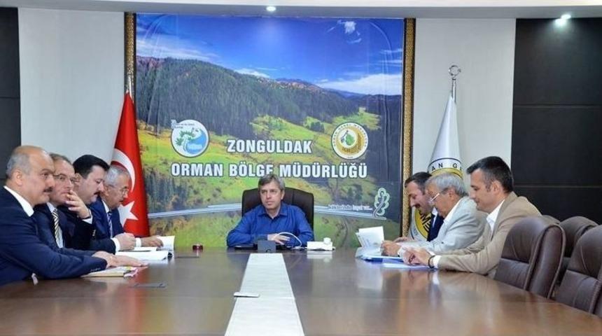 Vali &Ccedil;ınar, Orman B&ouml;lge M&uuml;d&uuml;rl&uuml;ğ&uuml;&rsquo;nde Toplantıya Katıldı