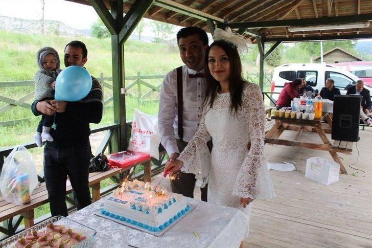 Harmankaya Kanyonu Tabiat Parkı’nda Nikah Kıydılar G3