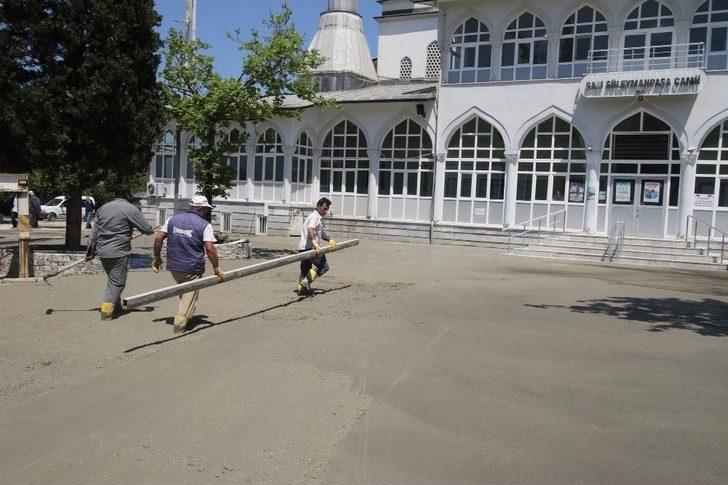 Gazi Süleyman Paşa Camii Rekreasyon Çalışmaları Devam Ediyor G3