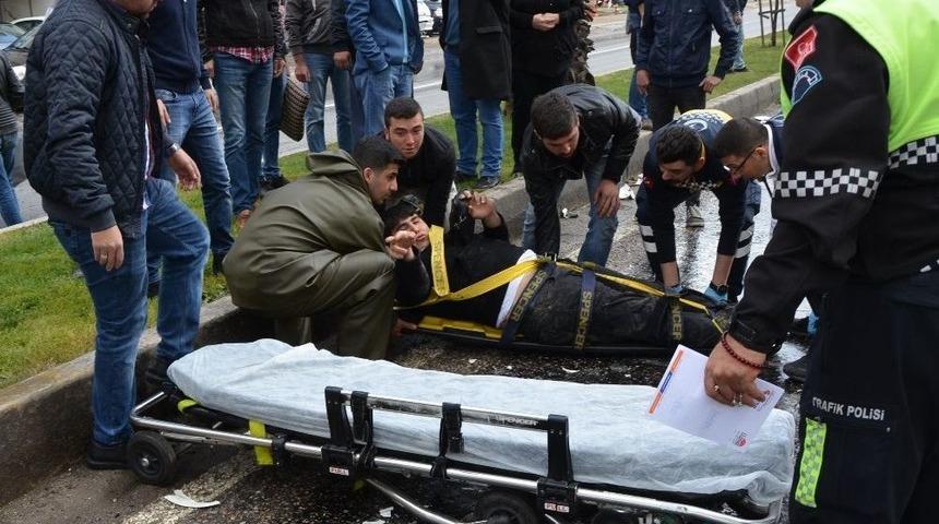 Milas&rsquo;ta Kaza; 1 Yaralı