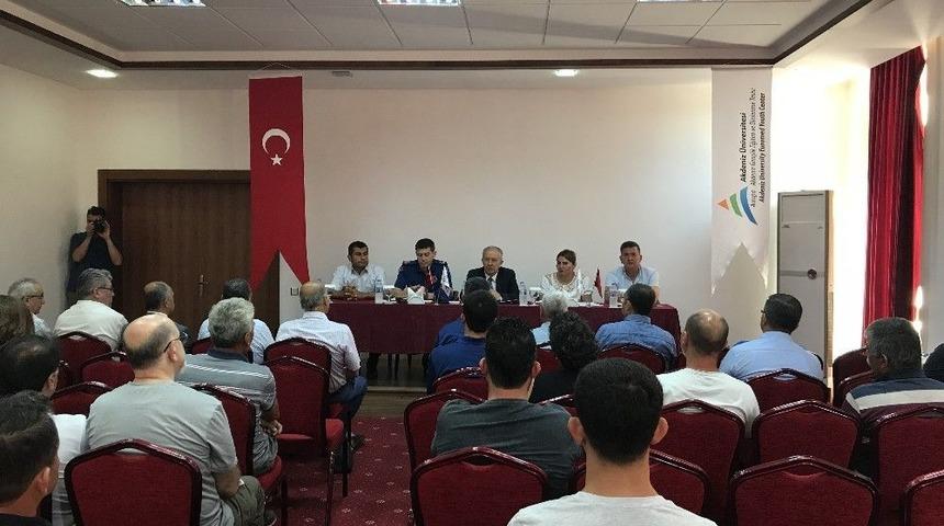 Adrasan&rsquo;da Turizm G&uuml;venliği Toplantısı Yapıldı