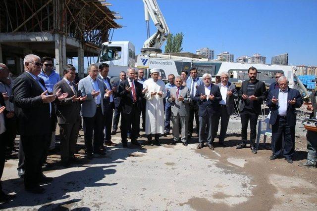 Cavit Yurttaş Camii’nin Temeli Törenle Atıldı