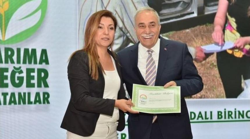 &rsquo;tarıma Değer Katanlar&rsquo; Yarışmasında Muğla&rsquo;ya İki &Ouml;d&uuml;l