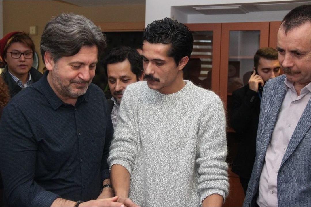 Ayla Film Ekibi İletişim Bilimleri Fak&uuml;ltesini Ziyaret Etti