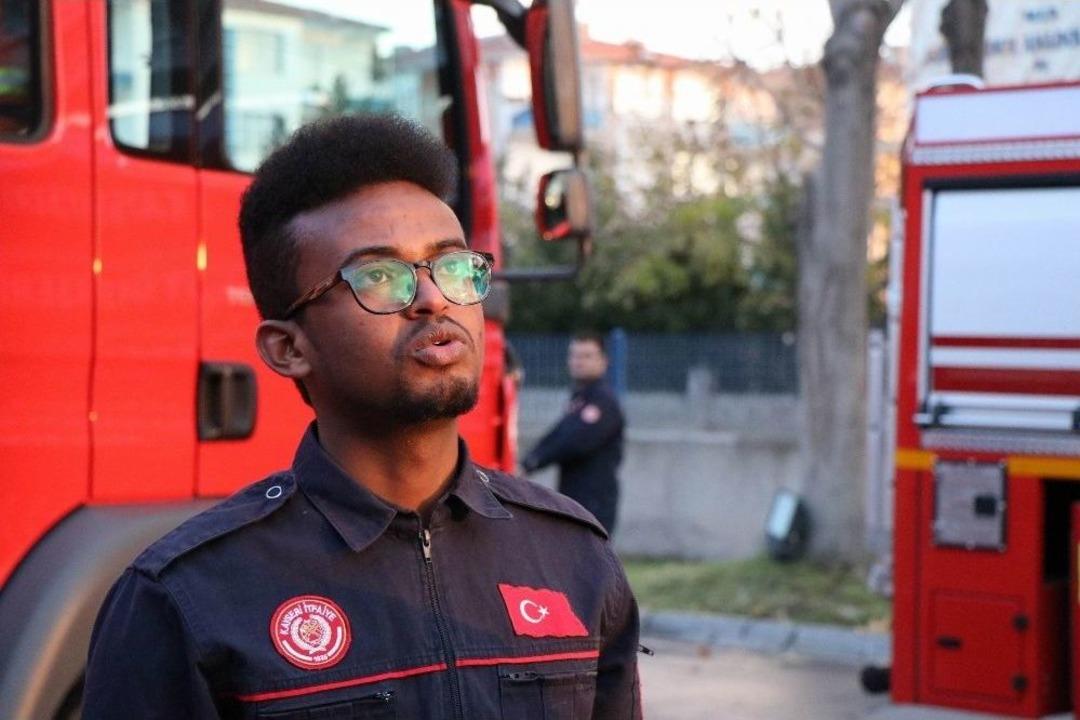 (&ouml;zel Haber) Cibutili Abşir Muhammed Somaliland İtfaiyesinin Umudu Oldu