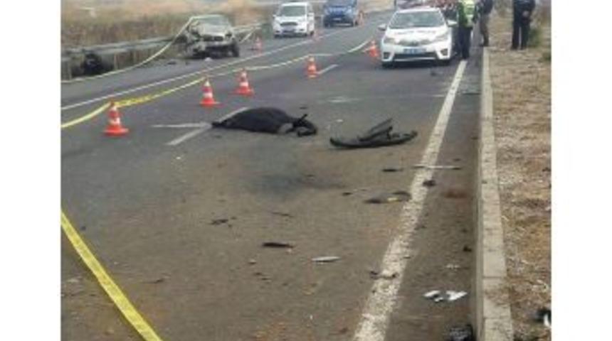 Denizli&rsquo;de Otomobil Kontrolden &Ccedil;ıktı: 1 &Ouml;l&uuml;, 1 Yaralı