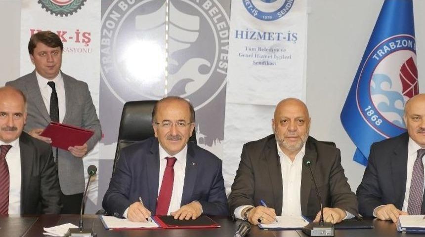 B&uuml;y&uuml;kşehir Belediyesinde Toplu İş S&ouml;zleşmesi İmzalandı