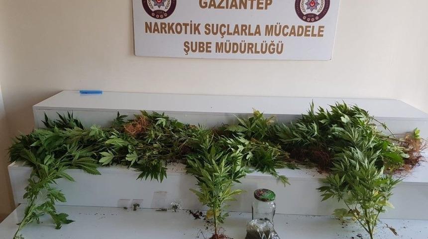 Eve Yapılan Baskında Uyuşturucu Ele Ge&ccedil;irildi