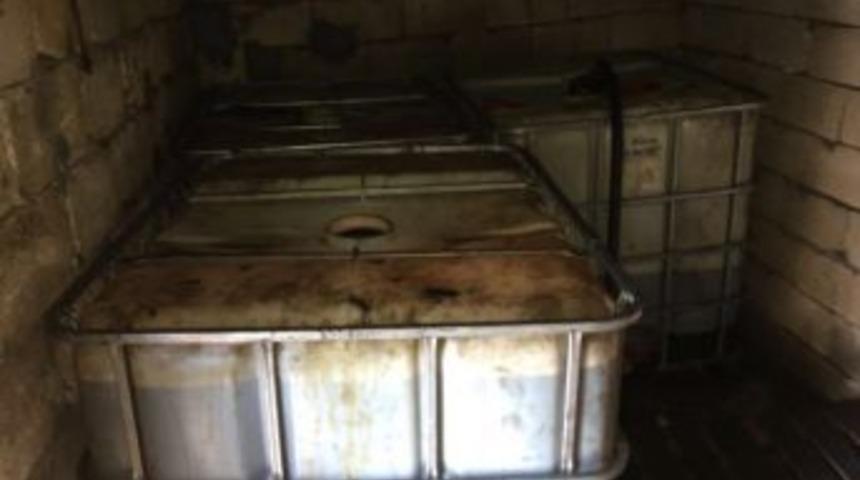 Gaziantep&rsquo;te Bin 700 Litre Ka&ccedil;ak Motorin Ele Ge&ccedil;irildi