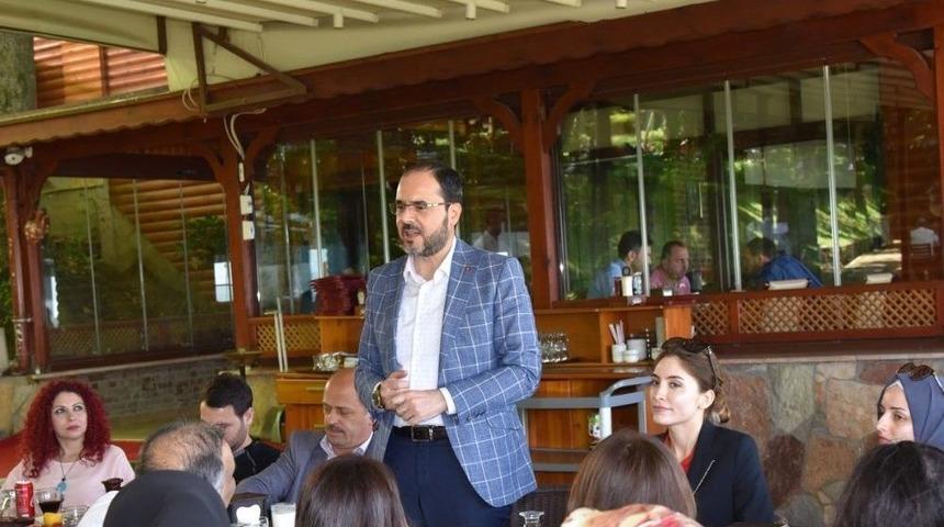 Başkan Ayaz, Doktorlar İle Bir Araya Geldi