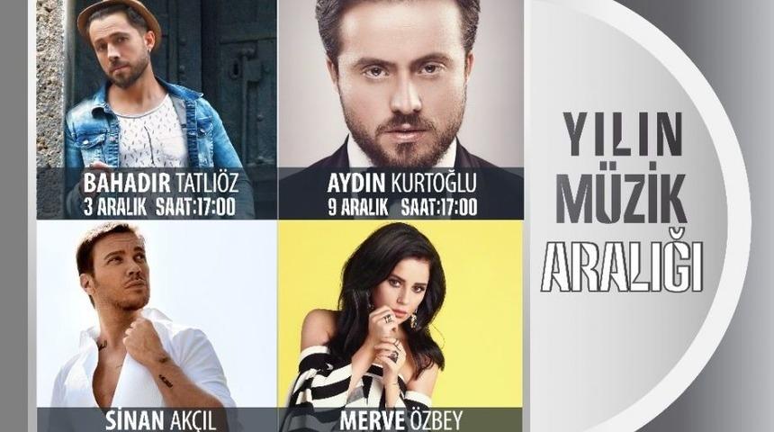 &Uuml;nl&uuml; Pop Şarkıcıları Samsunlular İle Buluşacak