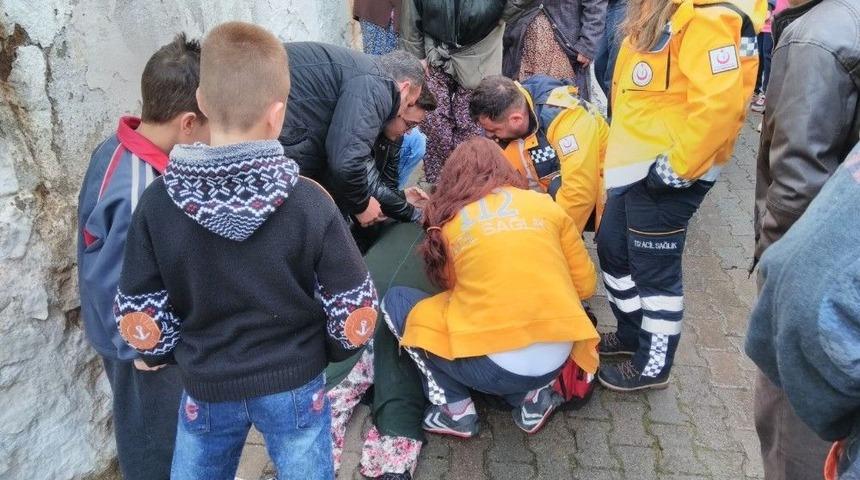 Havran&rsquo;da Bayıltan Yangın