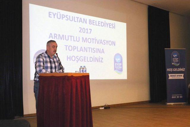 Eyüpsultan Belediyesi Personeline Armutlu’da Motivasyon Toplantısı