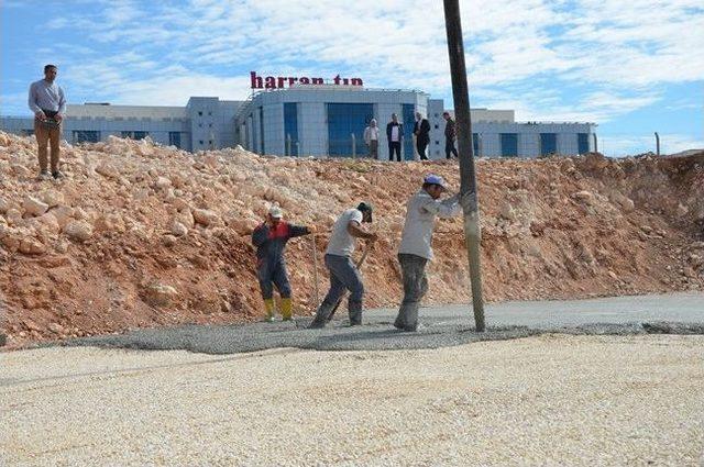 Haran Tıp’a Cami Yapımı İçin İlk Harç Döküldü